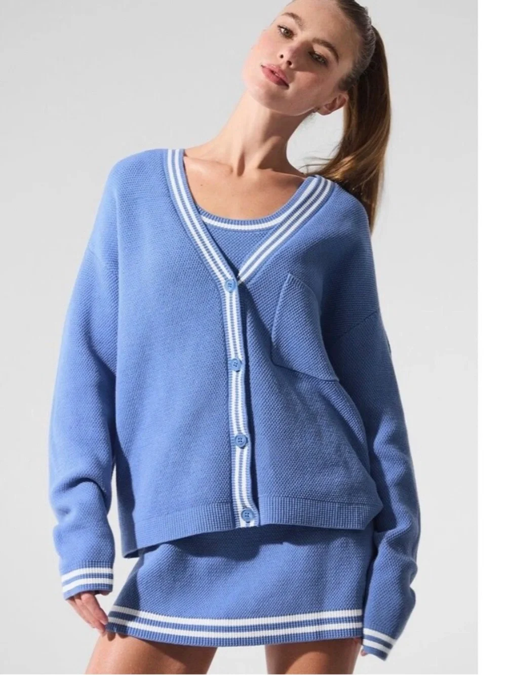 ALO Tennis Club Sweater Knit Skirt size M